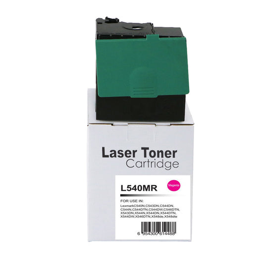 Remanufactured Lexmark C540 Magenta Toner C540H2MG