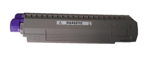Remanufactured OKI ES8460 Yellow Toner 44059229