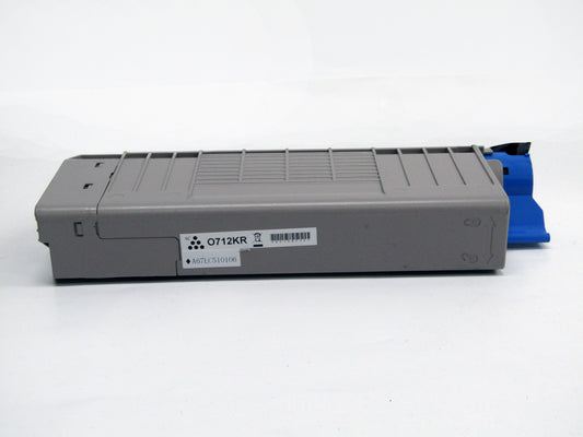 Remanufactured OKI C712 Black Toner 46507616