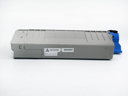 Remanufactured OKI C712 Yellow Toner 46507613