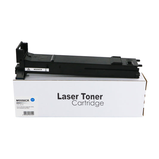 Remanufactured Konica Minolta Magicolor 5550 Toner Cyan Ctg A06V453