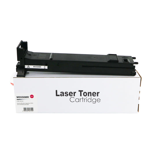 Remanufactured Konica Minolta Magicolor 5550 Toner Magenta Ctg A06V353