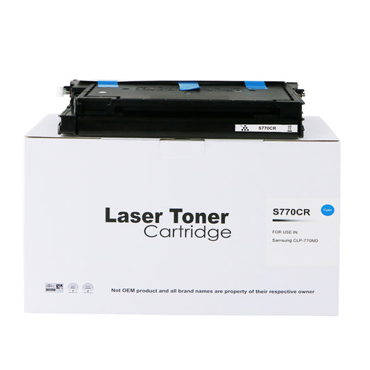 Remanufactured Samsung CLP770 Cyan Toner CLT-C6092S HP SU082A