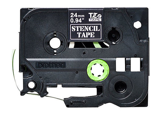 24MM BLACK STAMP TAPE 3M LONG