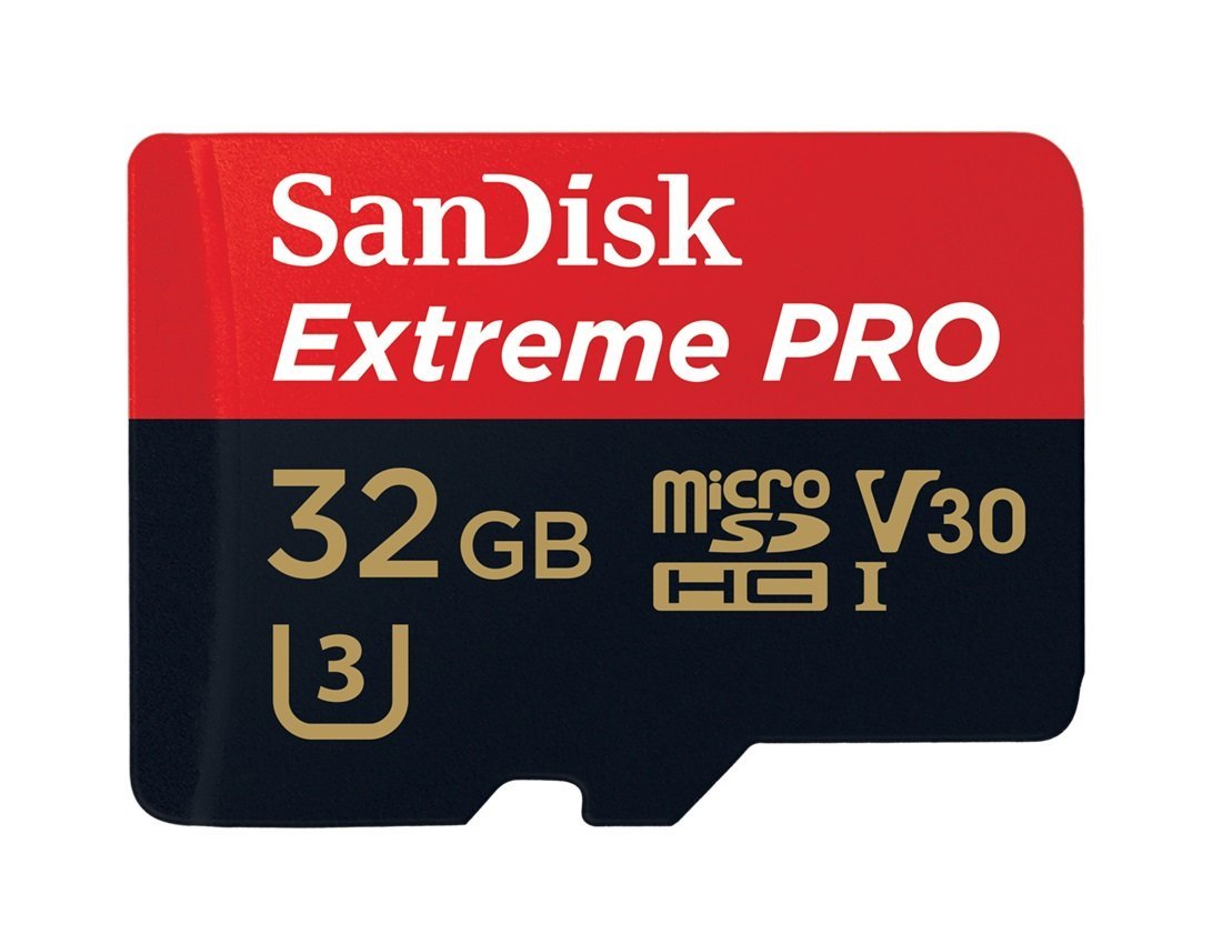 Sandisk Extreme Pro 32GB MiniSDHC UHSI Memory Card