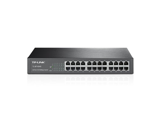 24 Port 10/100 RM Unmanaged Switch
