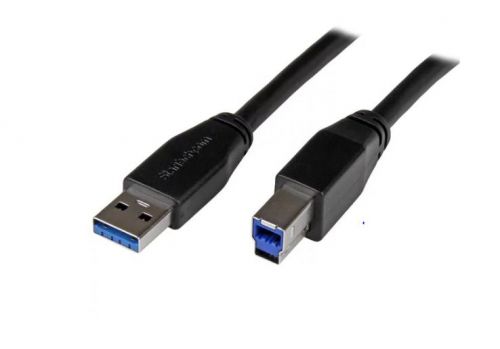 StarTech.com 5m Active USB 3.0 A to B Cable
