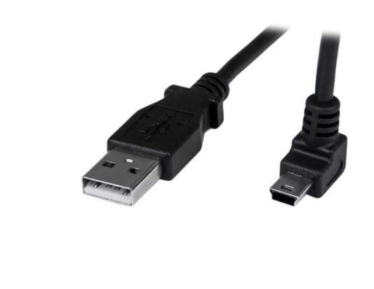 1m Mini USB Cable A to Up Angle Mini B