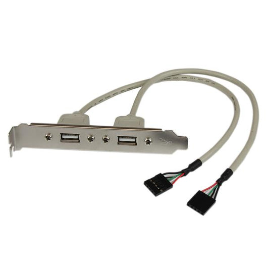 2 Port USB A Female Slot Adapter
