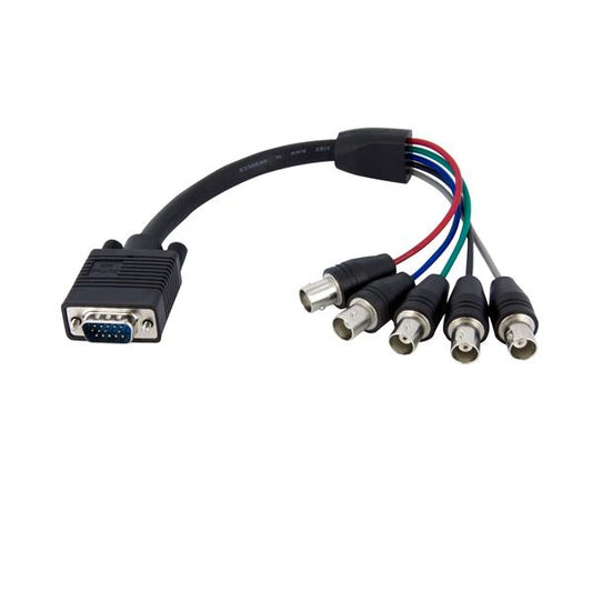 1ft Coax HD15 VGA TO 5 BNC Monitor Cable