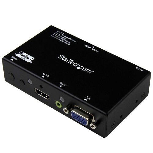 StarTech.com 2x1 HDMI and VGA to HDMI Converter