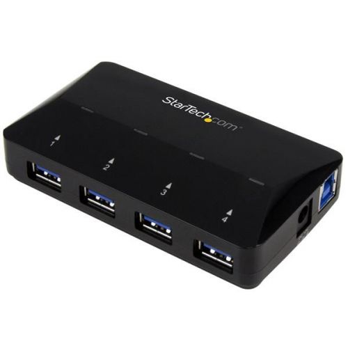 StarTech.com 4 Port USB 3.0 Hub Plus 1 x 2.4A Port