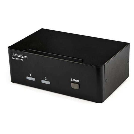 2 Port DP Dual Monitor KVM 4K