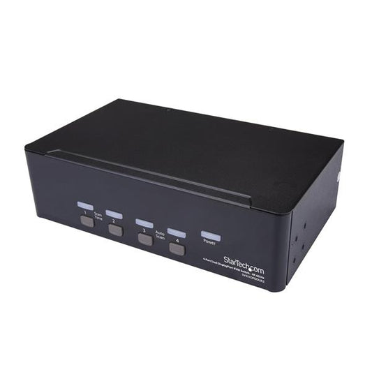 4 Port Dual DisplayPort KVM Switch 4K60