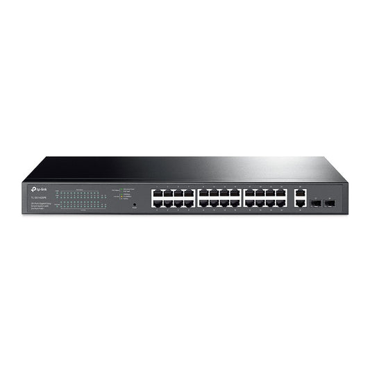 28 Port GB Smart Switch 24 Port PoE Plus