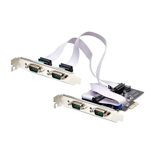 Startech.com 4 Port Serial PCIe Card Quad Port PCI Express to RS232/RS422/RS485