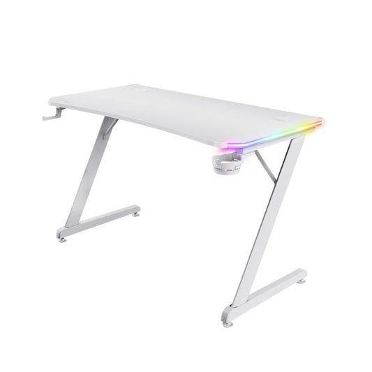 GXT 709 Luminus RGB White Gaming Desk