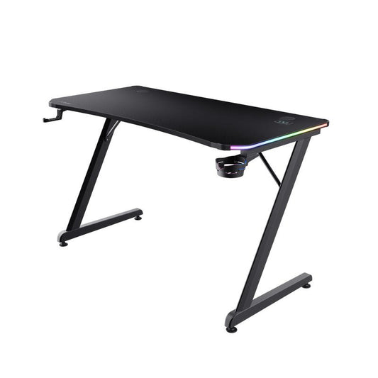 GXT 709 Luminus RGB Black Gaming Desk