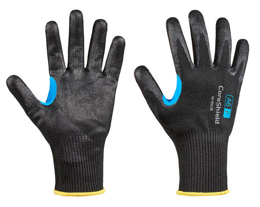 Honeywell Coreshiled Smooth Nitrile Cut F Glove Black 08 (Pair)