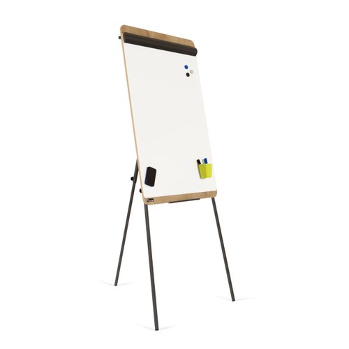 Rocada Natural Tripod Flipchart 690x1130mm Oak - NAT0610 DD