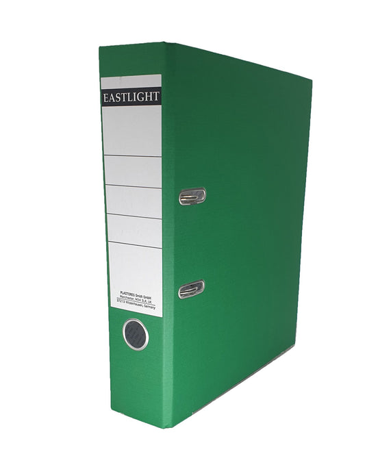 A4 70mm Lever Arch File - Green (10)