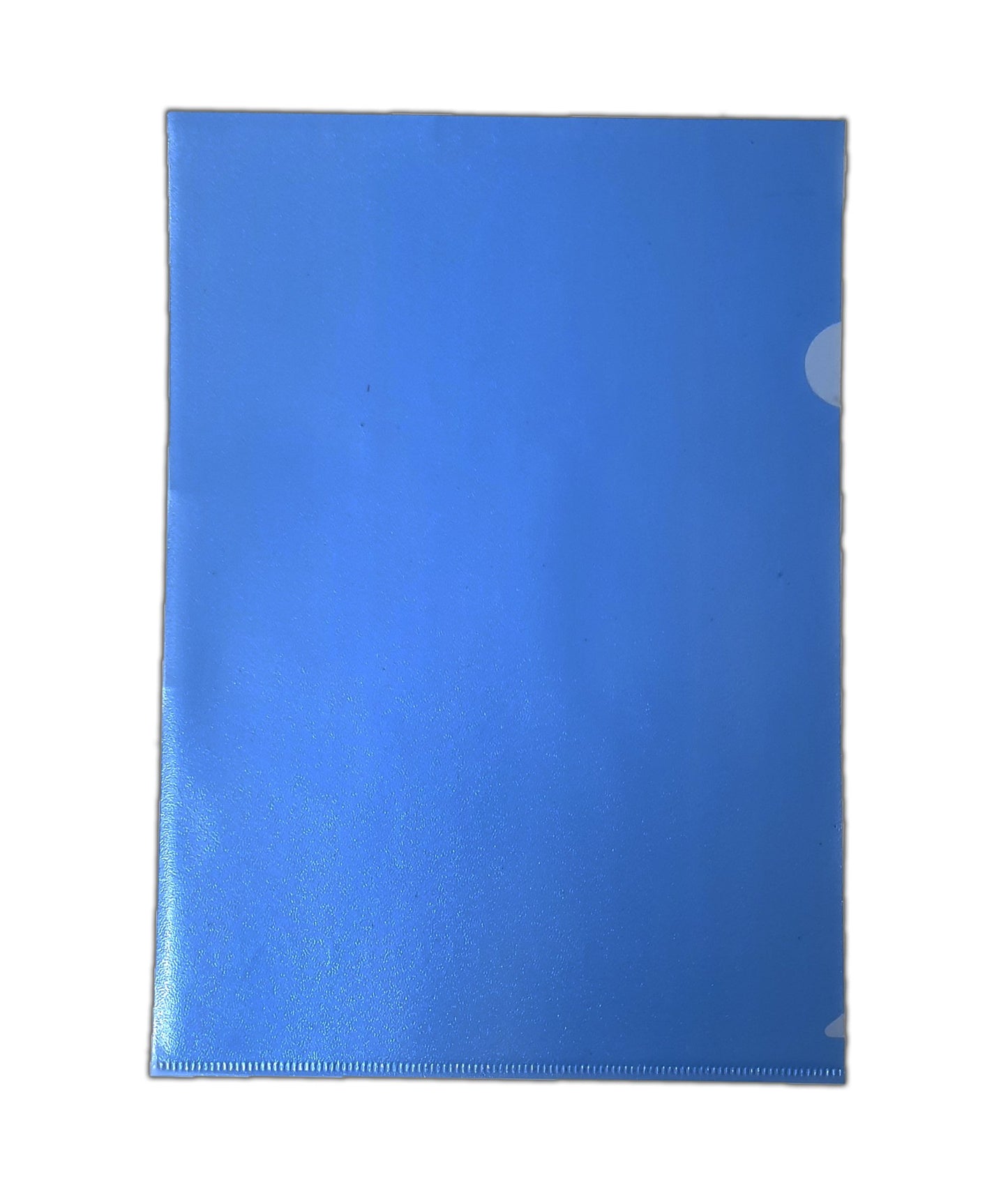 A4 Polypropylene Cut Flush Folder Pack of 100 - Blue