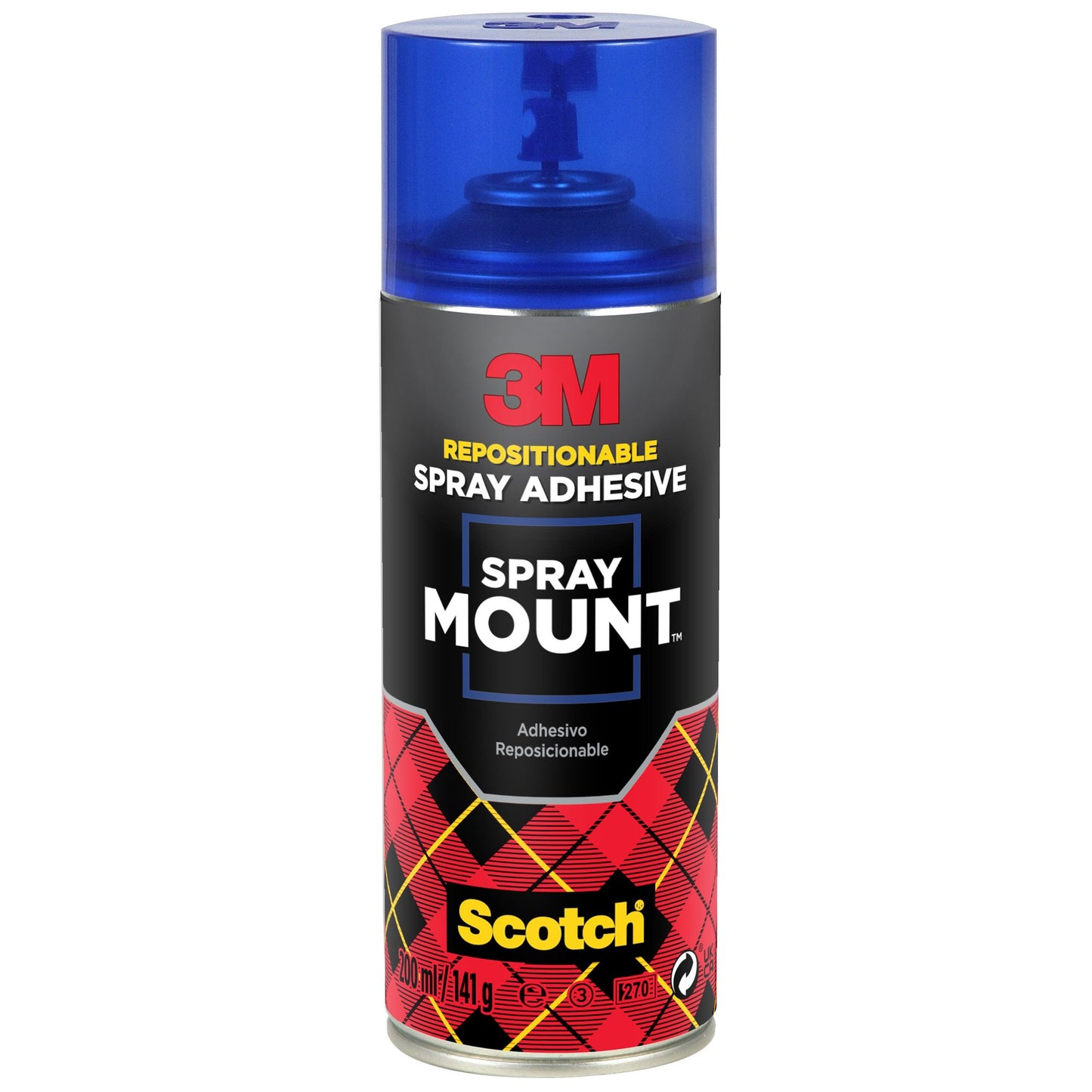 3M™ SprayMount™ Adhesive Spray 200 ml 1 Can/Pack