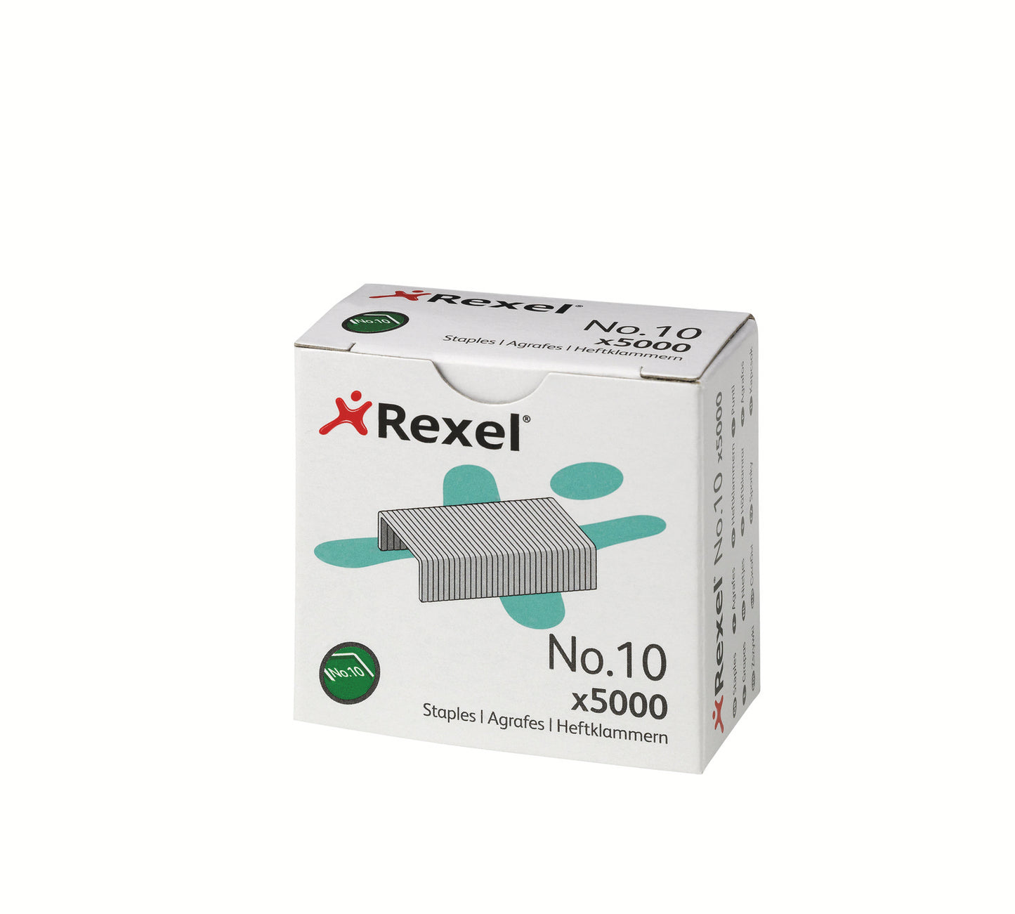 Rexel No 10 4.5mm Staples (Pack 5000) 06005