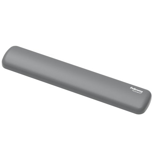 Fellowes Breyta Recyclable Antibacterial Compact Keyboard Wrist Rest Grey - 100142571