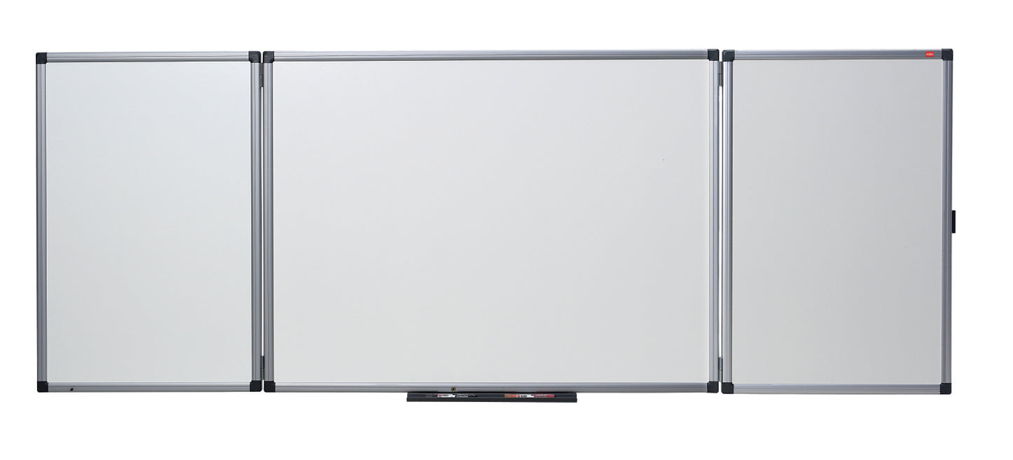 Nobo Confidential Lockable Non-Magnetic Whiteboard Aluminium Frame 900x1200mm 31630514 DD