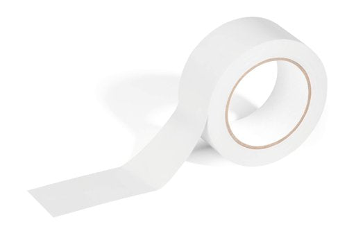 Durable Duraline Strong Removable PVC Floor Marking Tape White 50mmx33m - 104402
