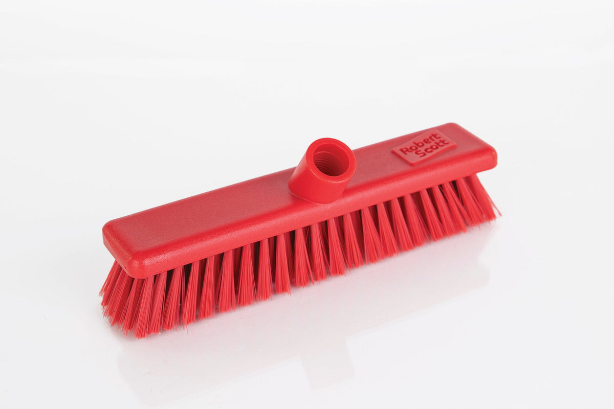 Soft Washable Broom Head 30cm Red