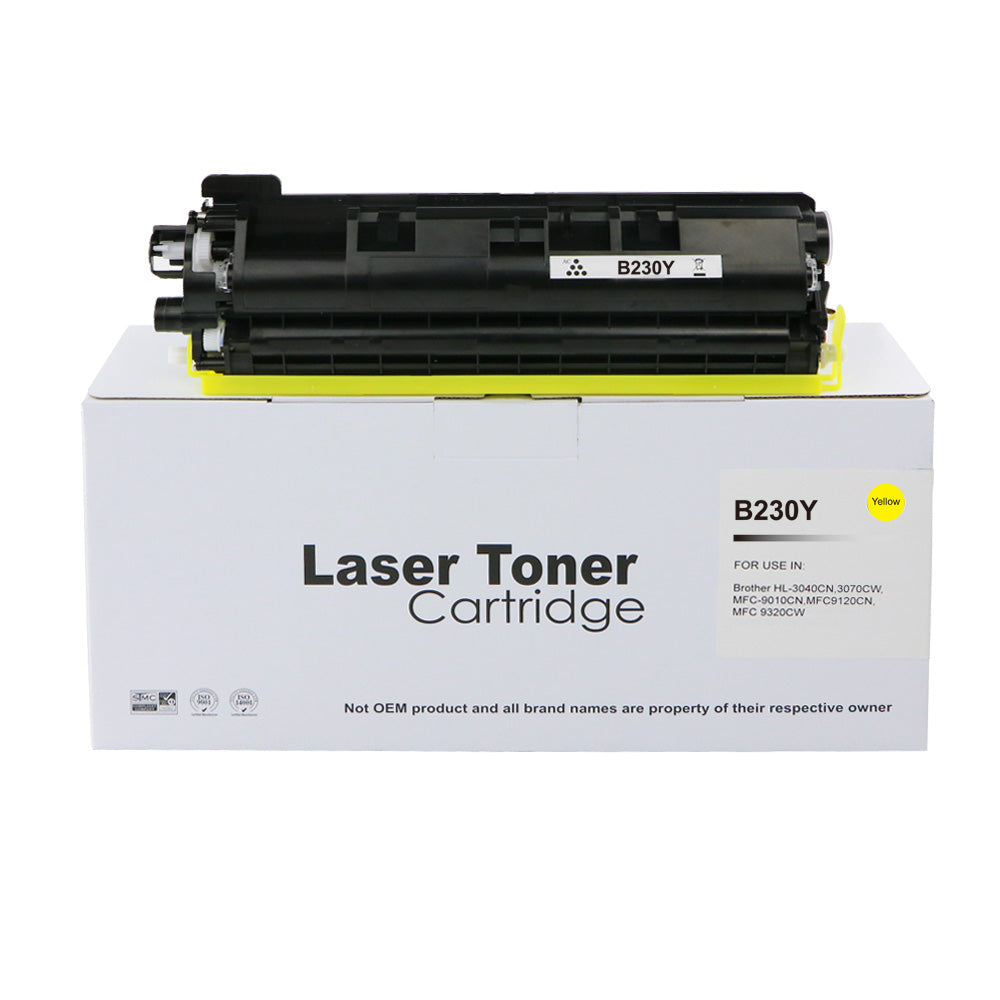 Compatible Brother HL3040 Yellow Toner TN230Y also for TN210Y TN250Y TN270Y