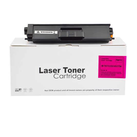 Compatible Brother HL4140 Magenta TN325M Toner Ctg TN315M TN320M TN325M TN345M 3500 Pages