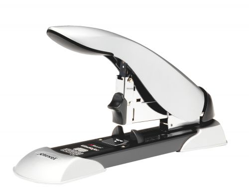 Rexel Gladiator Heavy Duty Stapler Metal 160 Sheet Silver/Black - 2100591