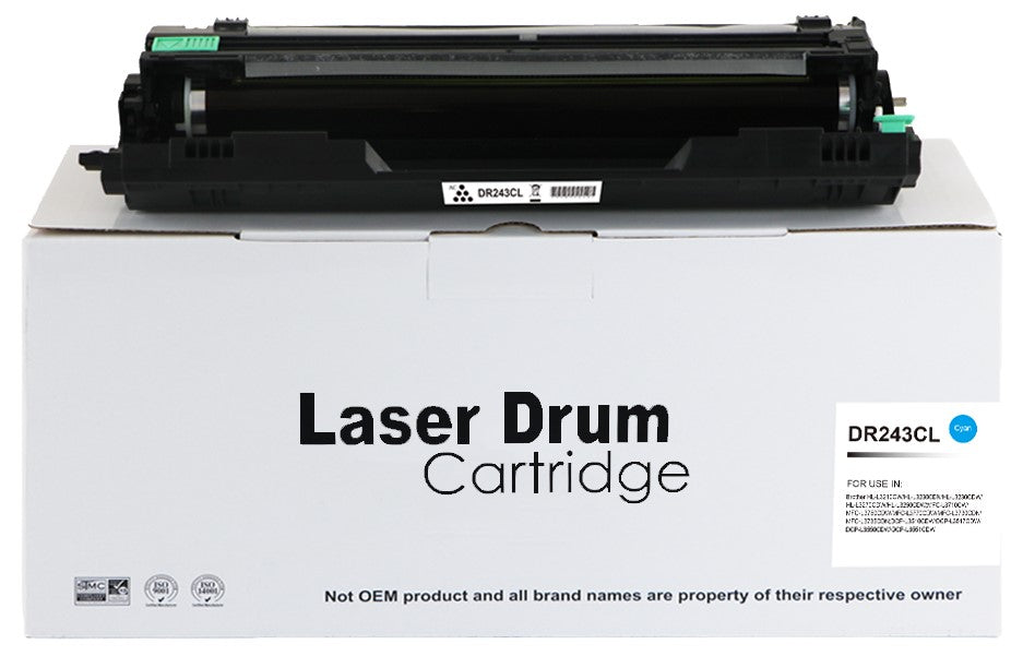 Compatible Brother DR243C Cyan Drum DR243CL