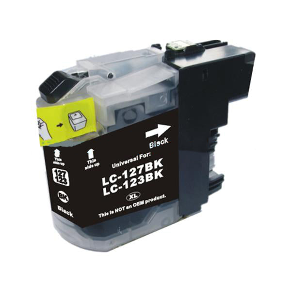 Compatible Brother LC123BK Bk Std Cap Ink Ctg