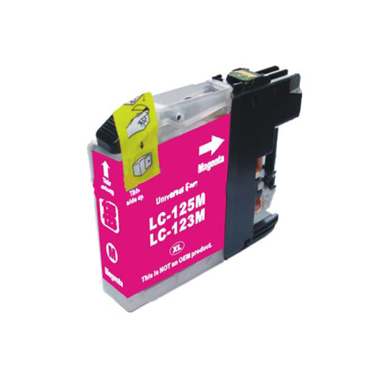 Compatible Brother LC123M Mag Std Cap Ink Ctg