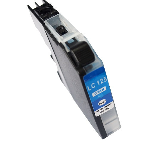Compatible Brother LC125C Cyan Hi Cap Ink Ctg [LC125XLC ]