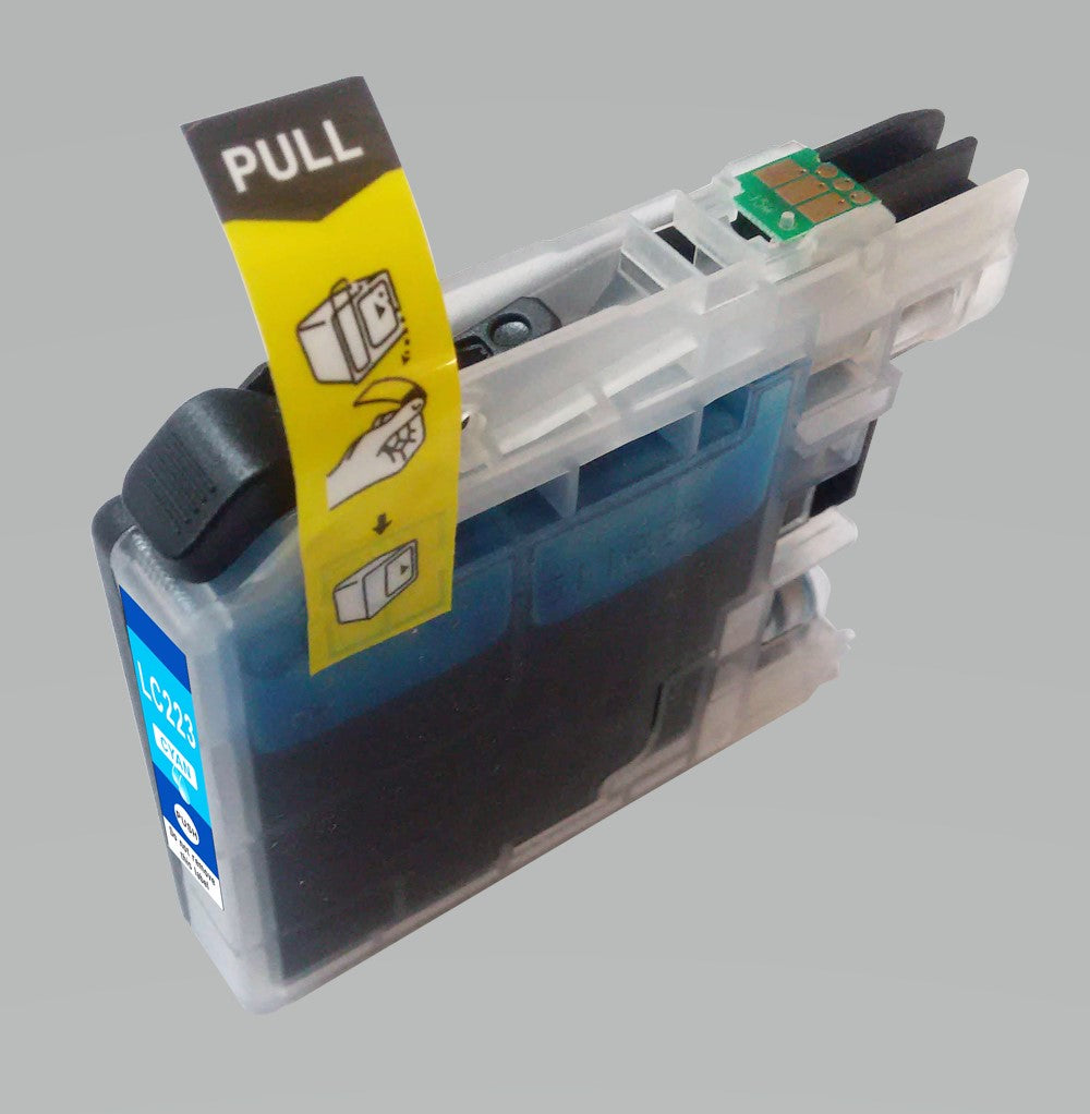 Compatible Brother  LC223C Cyan Std Cap Ink Ctg