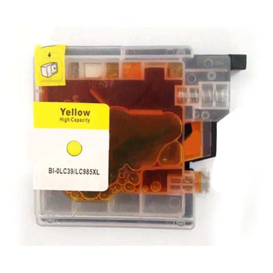 Compatible Brother LC985Y Yellow Ink Ctg