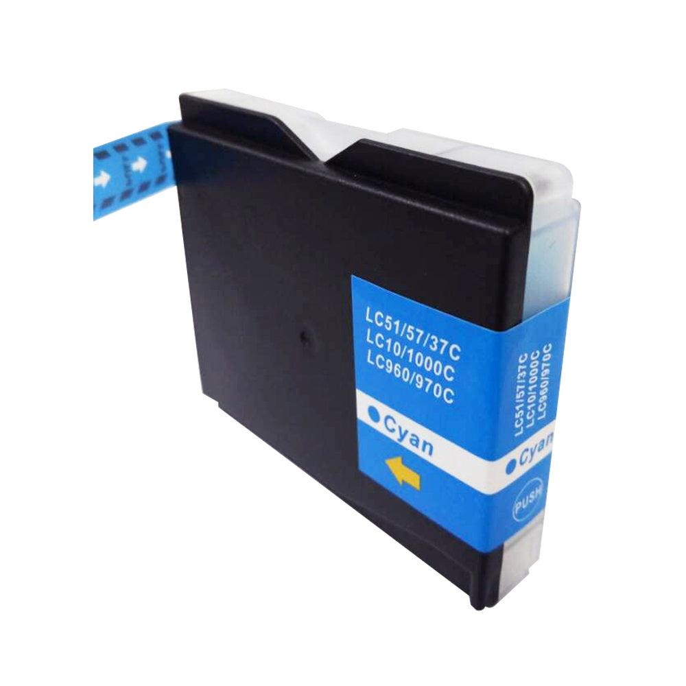 Compatible Brother MFC240 Cyan Inkjet Ctg LC1000C also for LC970C  [LCLC960/LC970/LC1000C ]