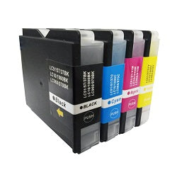 Compatible Brother LC1000 Multipack 4 Ink Ctgs  [LC1000BK/C/M/Y LC970BK/C/M/Y]