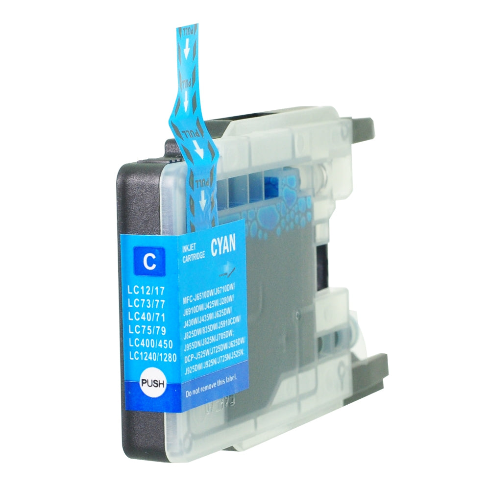 Compatible Brother LC1280C Hi Yld Cyan Ink Ctg [LC1220/1240C]