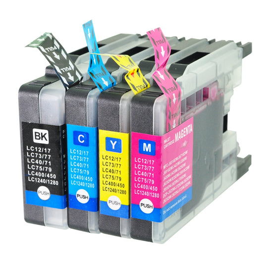 Compatible Brother LC1280 Multipack 4 Ink Ctgs