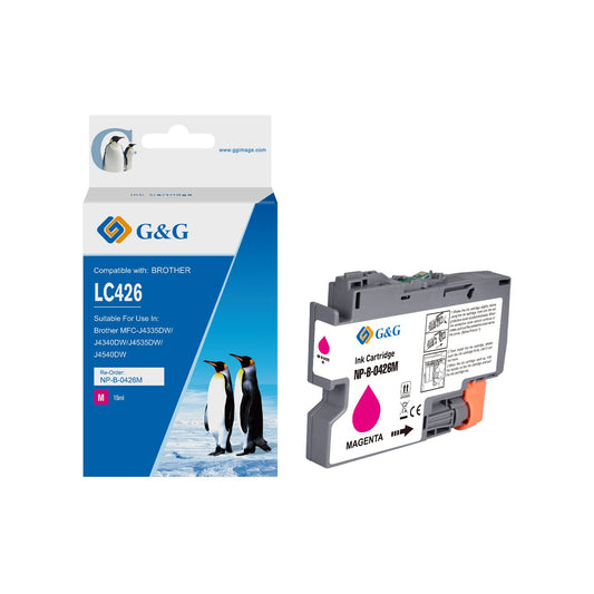 Compatible Brother LC426M Magenta Ink Cartridge 16ml