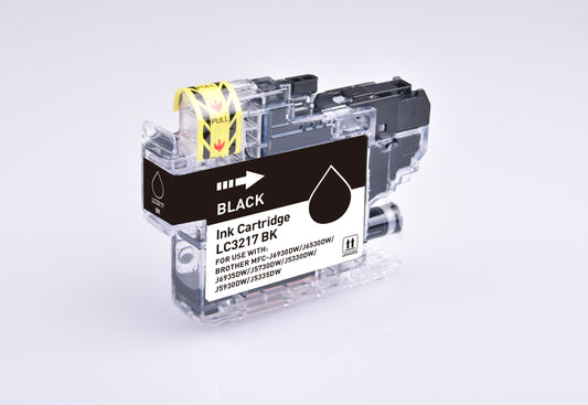 Compatible Brother LC3217BK Black Ink Ctg