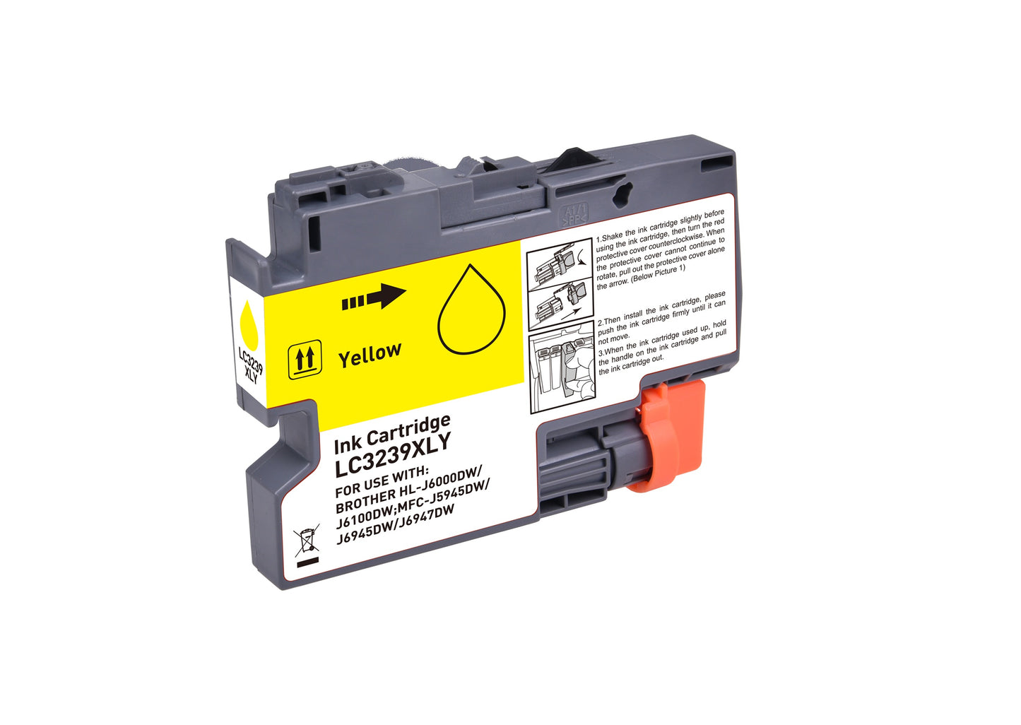 Compatible Brother LC3239XLY Yw Hi Cap Ink Ctg