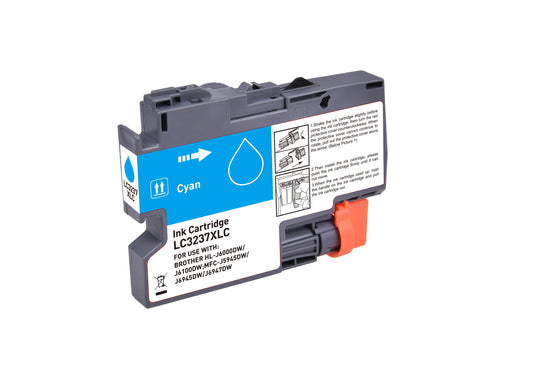 Compatible Brother LC3237C Cyan Ink Ctg