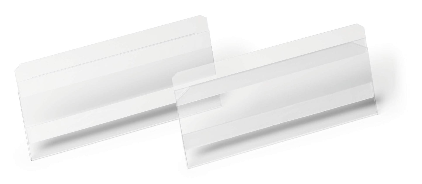 Durable Adhesive Pocket 150x67mm Clear (10)